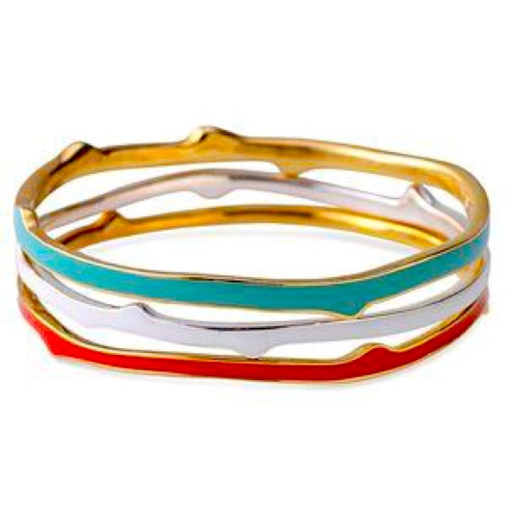 Stella & Dot Carrie Bangles (set of 3)